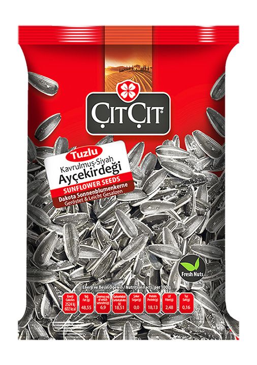 Klasik Kavrulmuş Siyah Ayçekirdeği